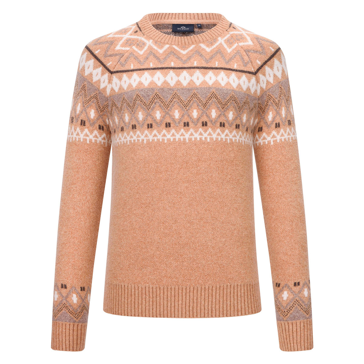 HV Polo Dee sweater, Leather/Lysbrun
