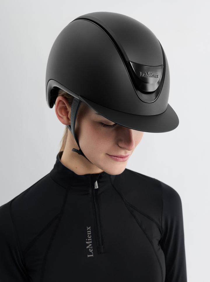 LeMieux Verv Competition ridehjelm Matte Black