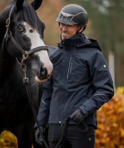 Stierna Sirius vinterridejakke til herrer i sort