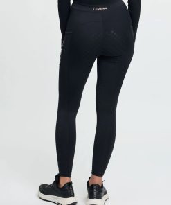 LeMieux Sparkle Orla rideleggings i sort, ekstra vinkel
